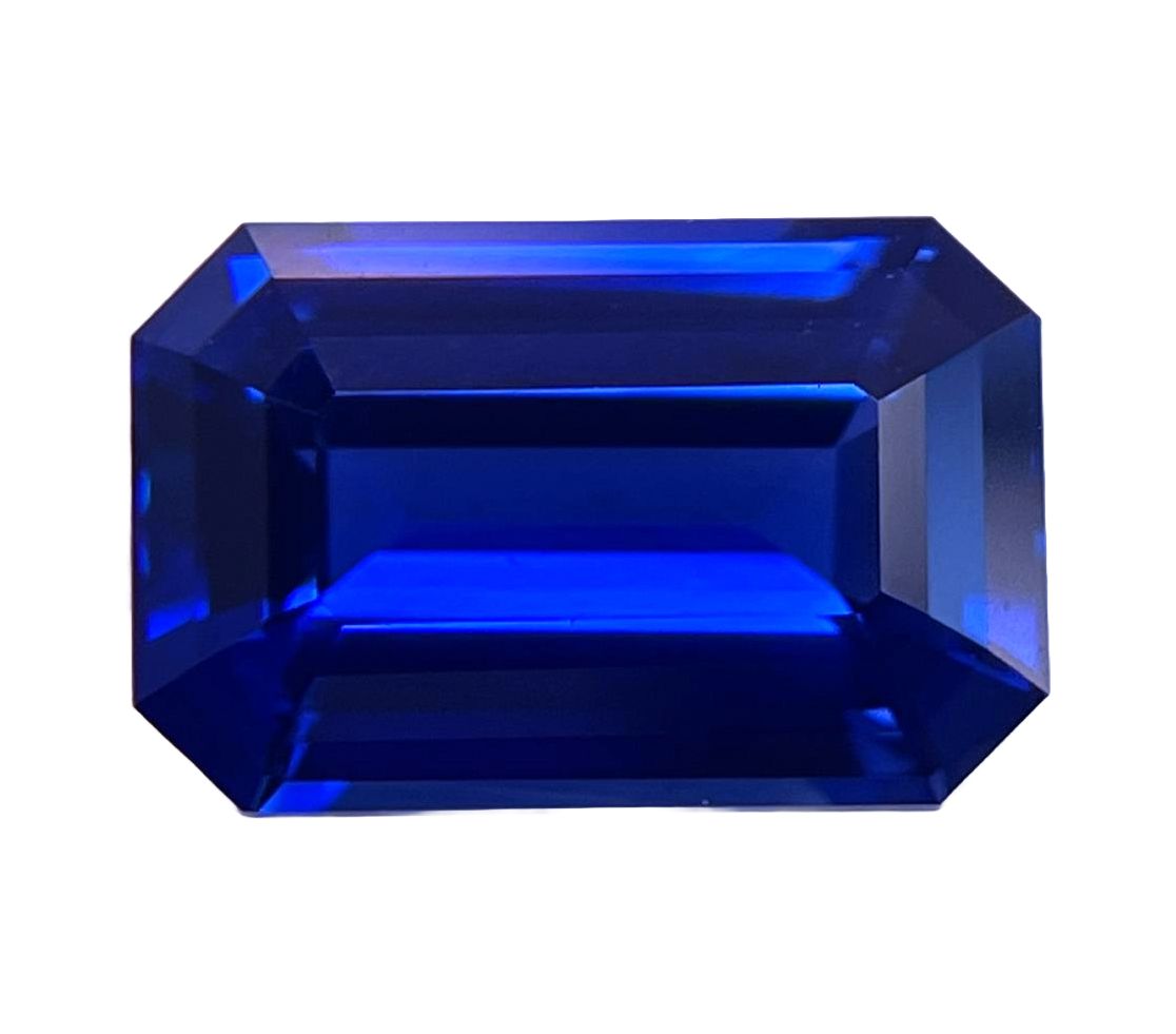SAPPHIRE FACETED 2.54ct BLUE Blue EC SRILANKA HEATED