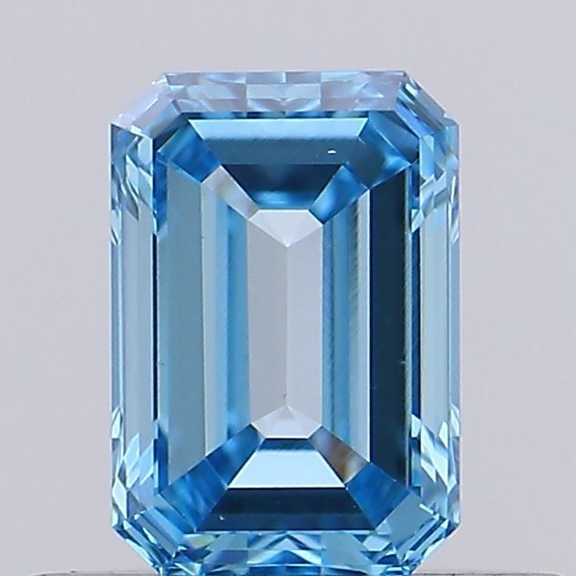 0.35 CT Fancy Vivid Blue EMERALD