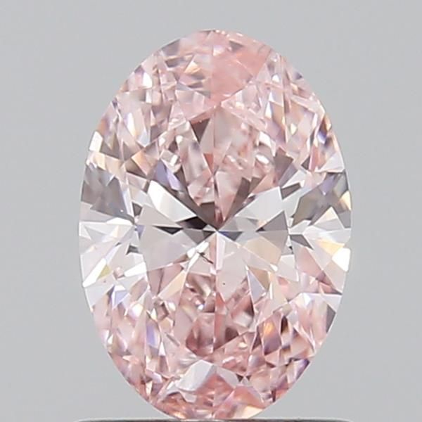 0.8 CT Fancy Vivid Pink OVAL