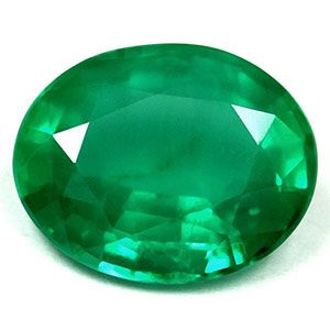 Szmaragd 3,49 ct, zielony, szlif owalny
