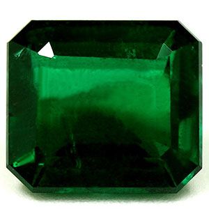Szmaragd 2,34 ct, zielony, szlif szmaragdowy