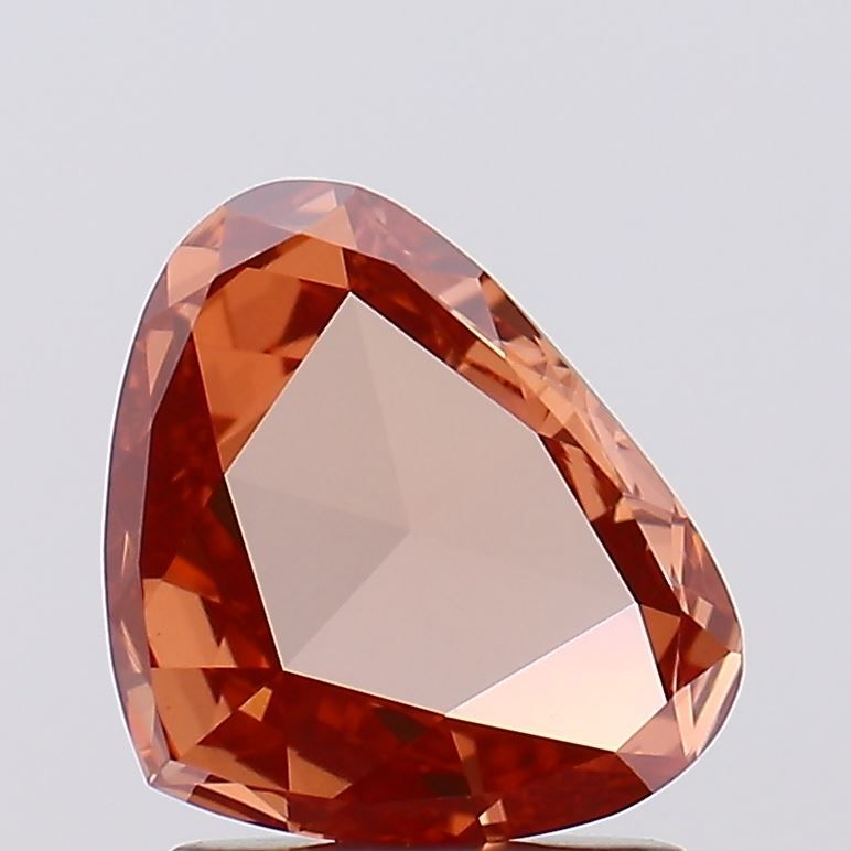 0.95 CT Fancy Vivid Orange ROSE