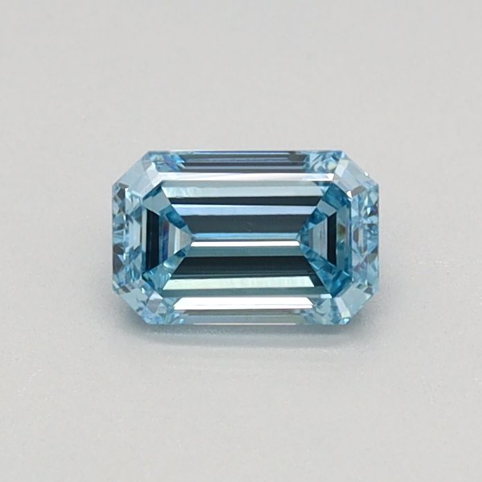 0.34 CT Fancy Intense Blue EMERALD