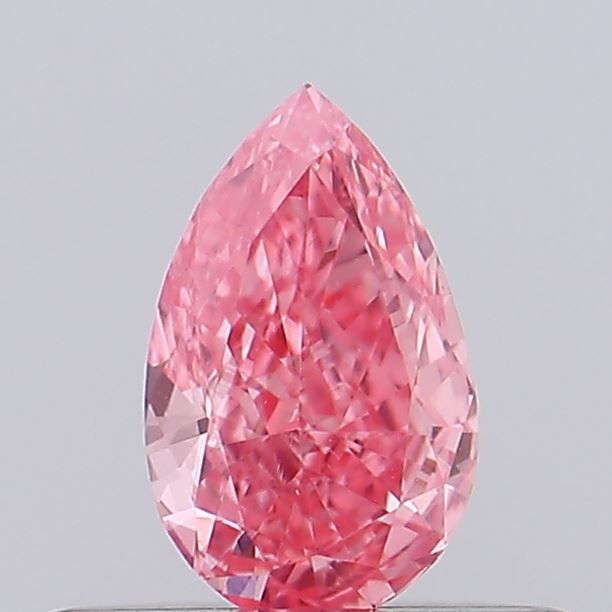 0.3 CT Fancy Vivid Pink PEAR