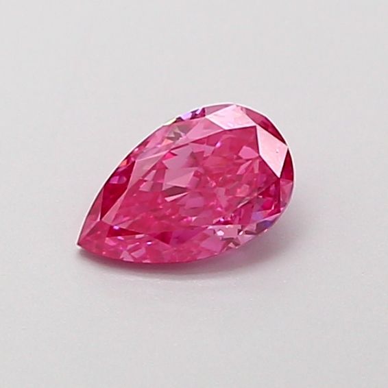 0.32 CT Fancy Vivid Pink PEAR