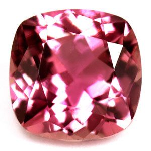 Turmalin 2,16 ct, różowy, szlif cushion
