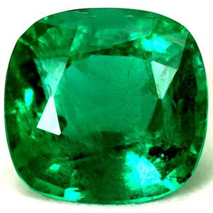 Szmaragd 1,81 ct, zielony, szlif cushion