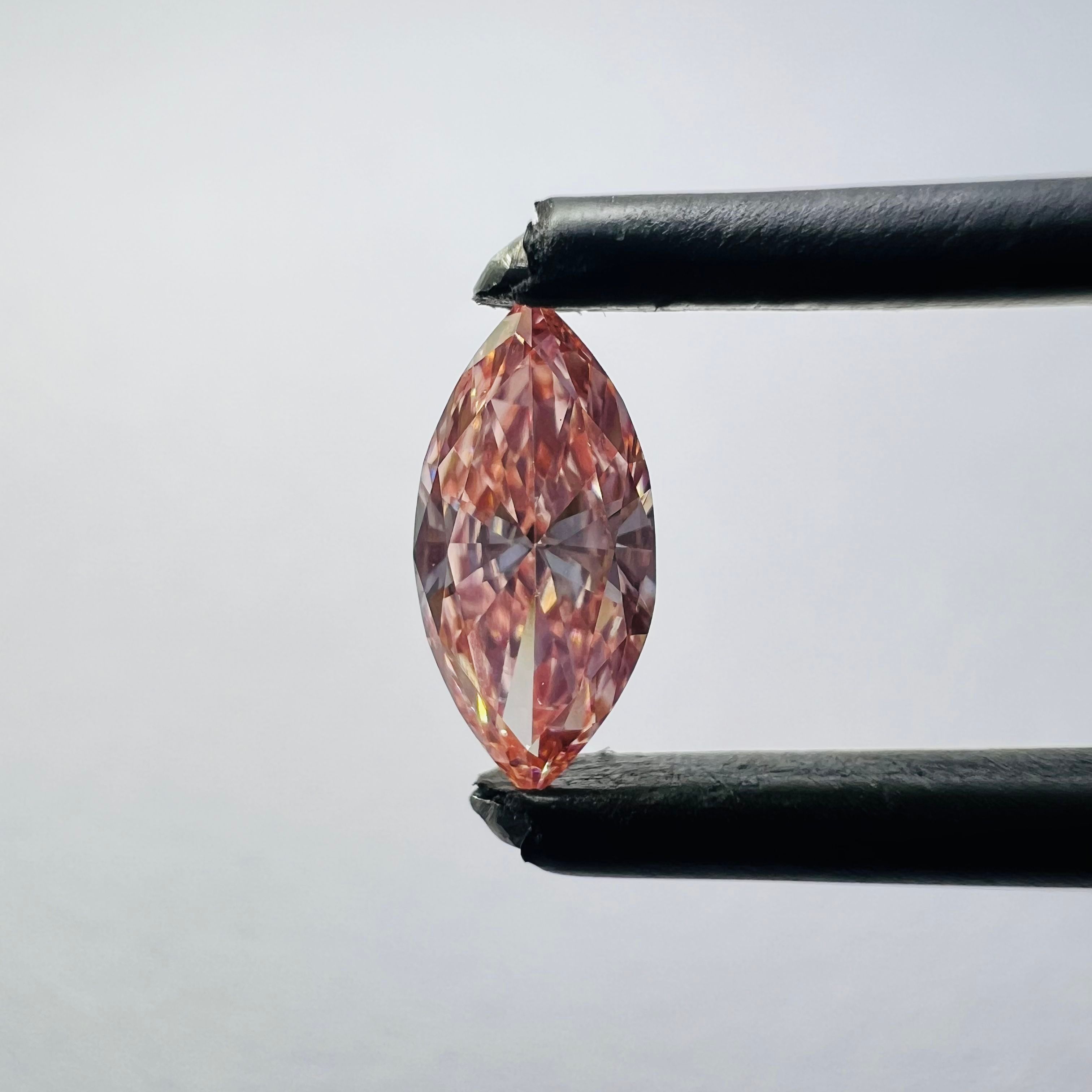 0.29 CT Pink MARQUISE
