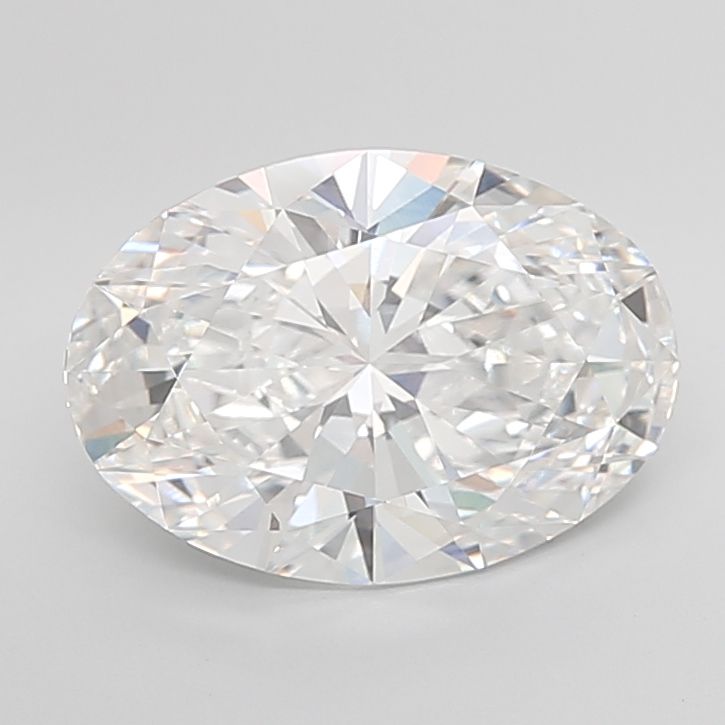 Diamant Ovale 6.05 ct - Couleur E - Pureté VVS2