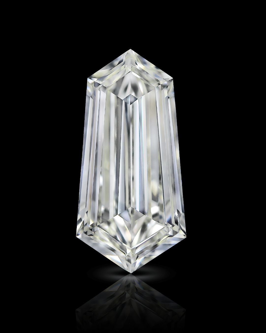 Prírodný diamant kite, IF,...