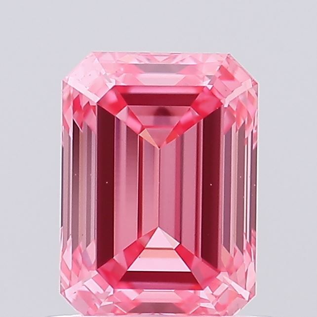 1.01 CT Fancy Vivid Pink EMERALD