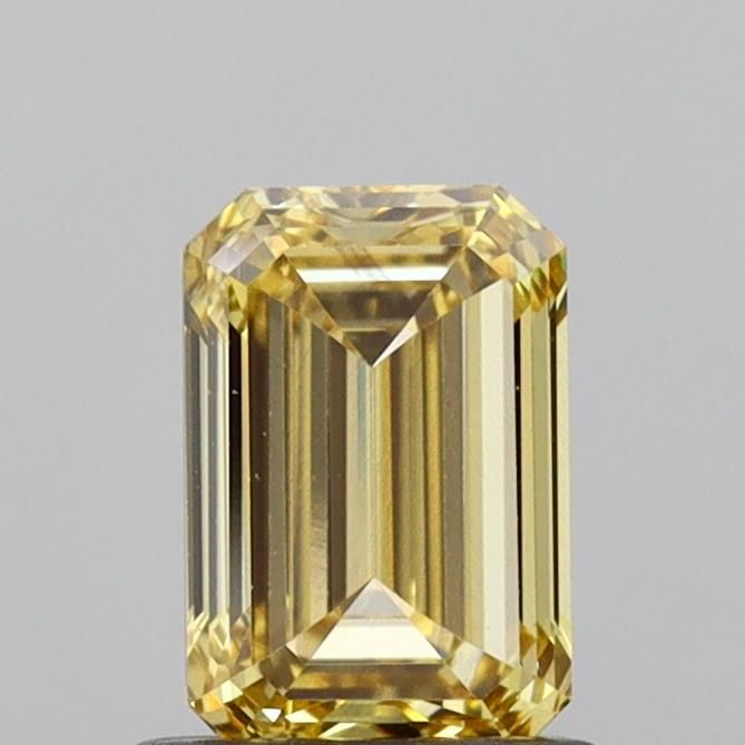1.03 CT Fancy Vivid Yellow EMERALD