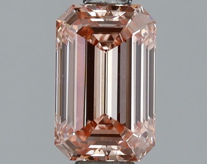 1.0 CT Fancy Intense Brownish Pink EMERALD