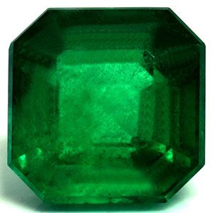 Szmaragd 1,90 ct, zielony, szlif szmaragdowy