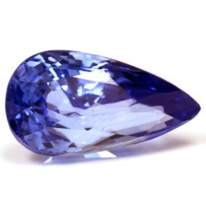 Szafir 6,75 ct, niebieski, szlif gruszka