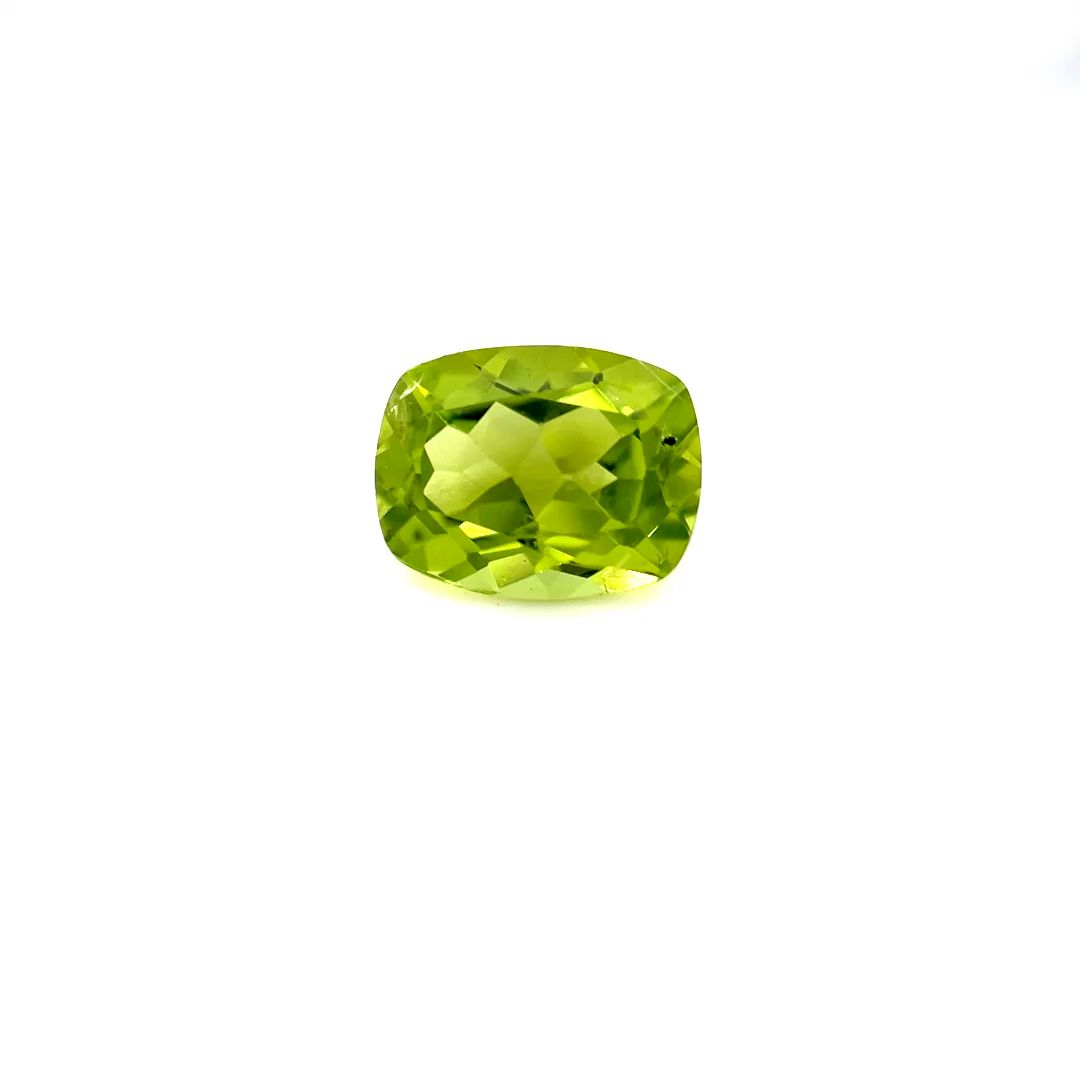 Perydot 2,28 ct, zielony, szlif radiant