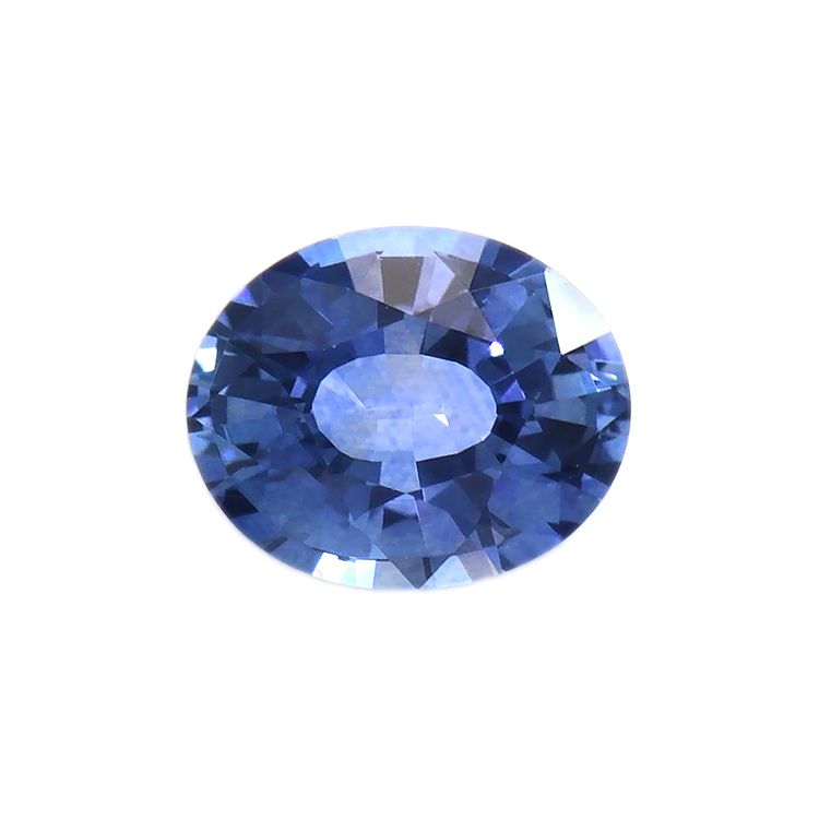 SAPPHIRE FACETED 0.98ct BLUE BLUE EC SRILANKA HEATED