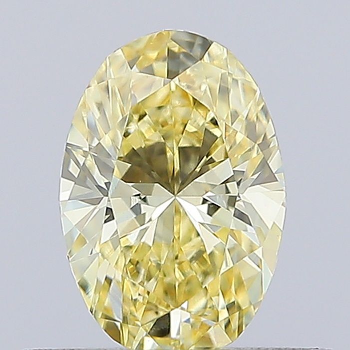 0.5 CT Fancy Intense Yellow OVAL