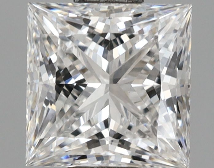 1.04-Carat Princess Shape Diamond