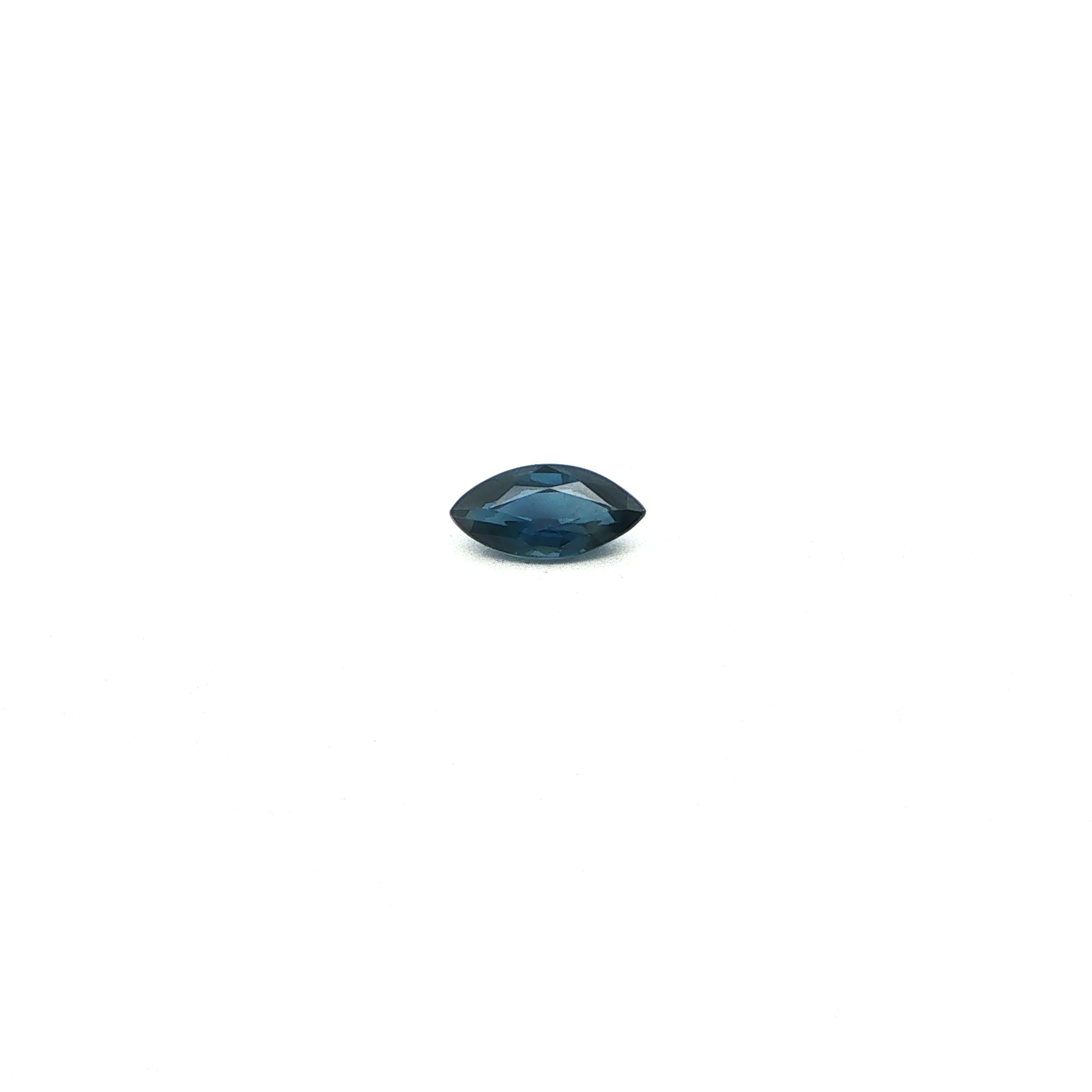 0.99 ct Marquise sapphire