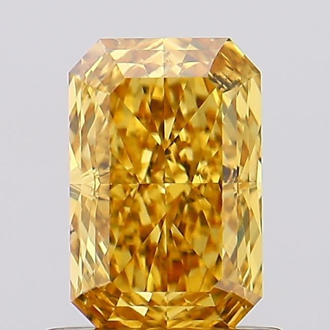1.01 CT Fancy Vivid Brownish Yellow RADIANT