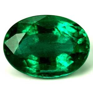 Szmaragd 2,53 ct, zielony, szlif owalny