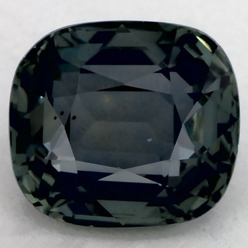 Szafir 1,90 ct, zielony, szlif cushion