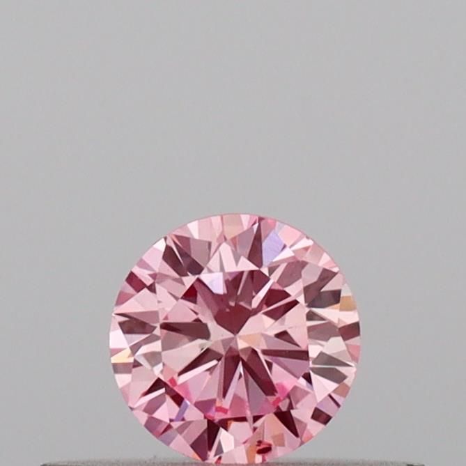 0.22 CT Fancy Vivid Pink ROUND