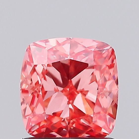 1.01 CT Fancy Vivid Pink CUSHION MODIFIED