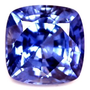Szafir 1,23 ct, niebieski, szlif cushion