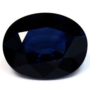 Szafir 5,35 ct, niebieski, szlif owalny