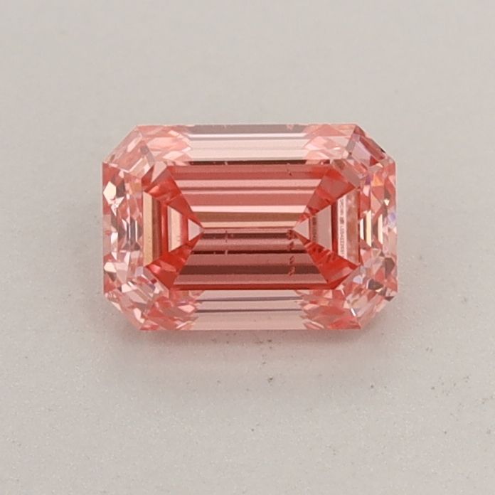 0.56 CT Fancy Vivid Pink EMERALD