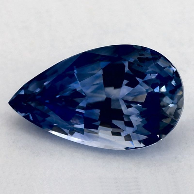 SAPPHIRE FACETED 3.0ct BLUE Blue EC SRILANKA HEATED