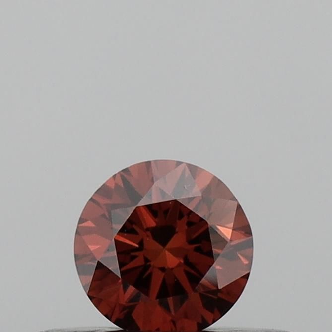 0.22 CT Fancy Deep Orange ROUND