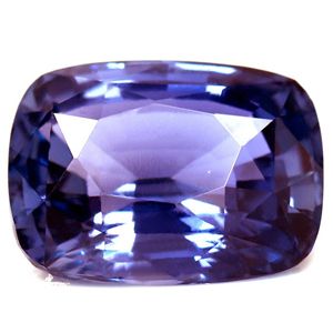 Szafir 3,82 ct, niebieski, szlif cushion