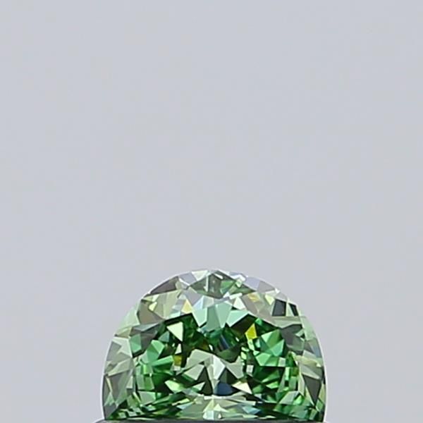 0.32 CT Fancy Vivid Green HALF MOON
