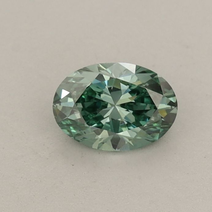 0.4 CT Fancy Vivid Green OVAL