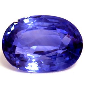 Szafir 1,18 ct, niebieski, szlif owalny