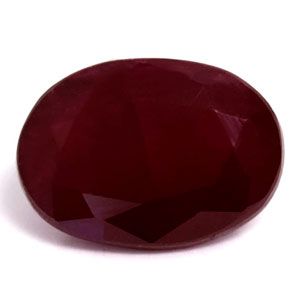 RUBY FACETED 1.52ct RED Deep Red EC REST_OF_AFRICA NONE