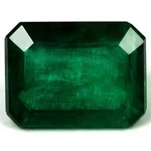 Szmaragd 1,26 ct, zielony, szlif szmaragdowy