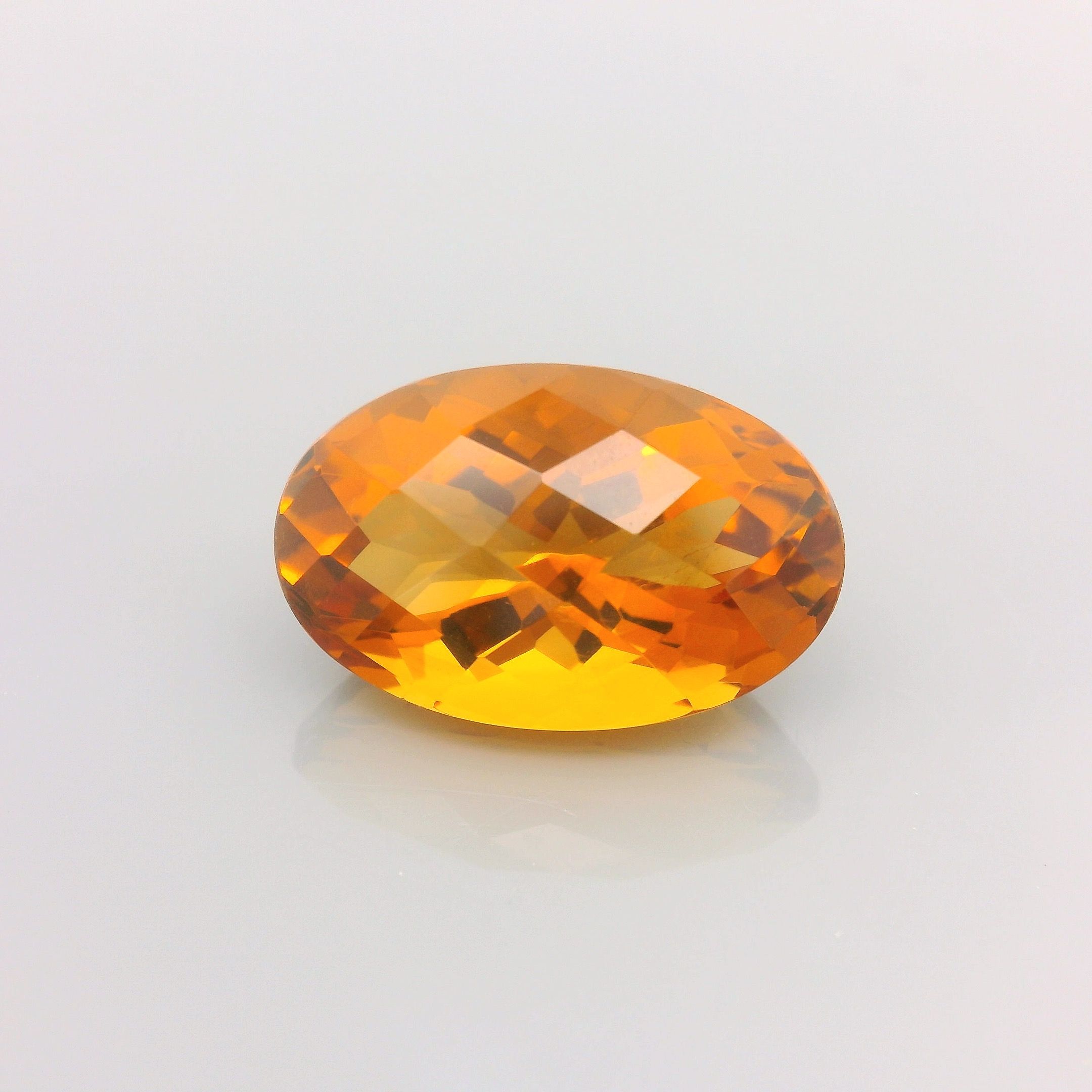 Cytryn 8,18 ct, żółty, szlif owalny