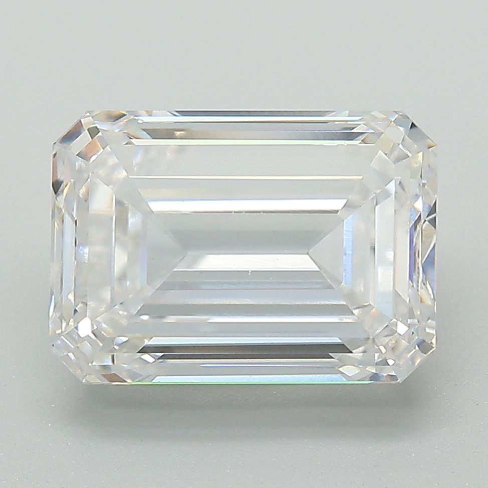 Diamant Émeraude 5.00 ct - Couleur E - Pureté VS1