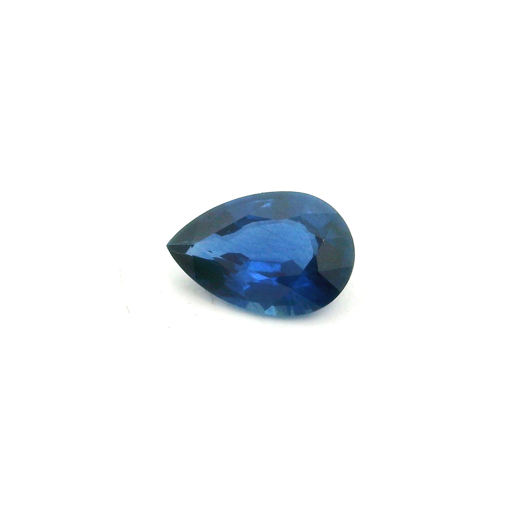 0.68 ct Pear sapphire
