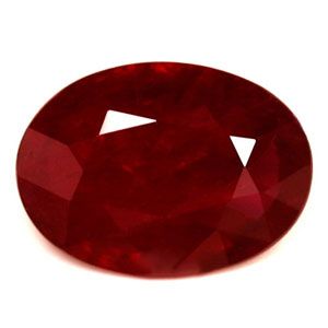 RUBY FACETED 0.7ct RED Pigeon Blood Red SI REST_OF_AFRICA HEATED