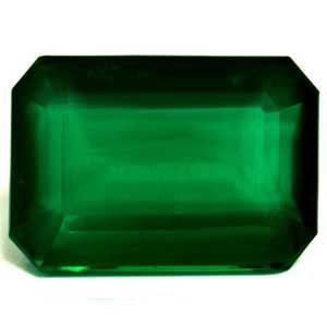Szmaragd 9,63 ct, zielony, szlif szmaragdowy
