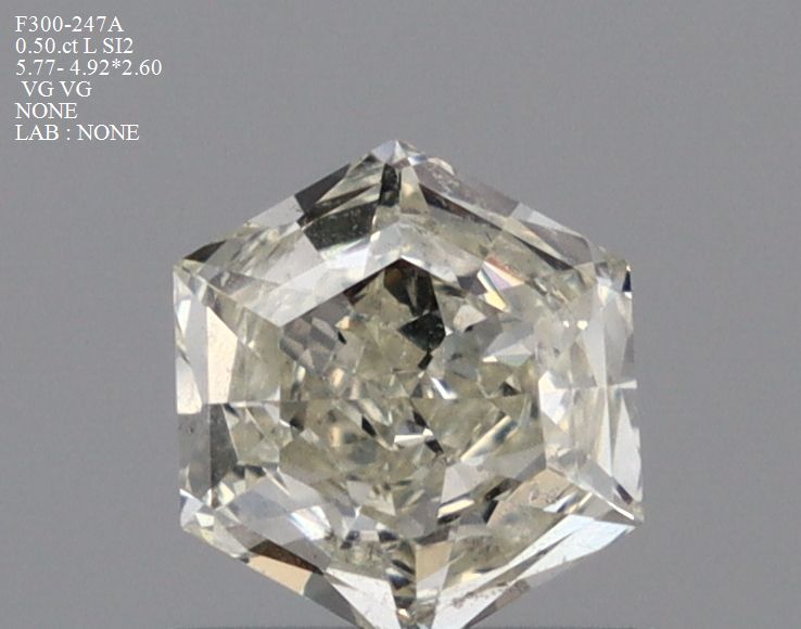 Prírodný diamant hexagonal,...