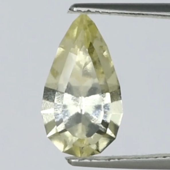 GARNET FACETED 3.7ct YELLOW Near-Colorless (Yellowish) SI TANZANIA NONE