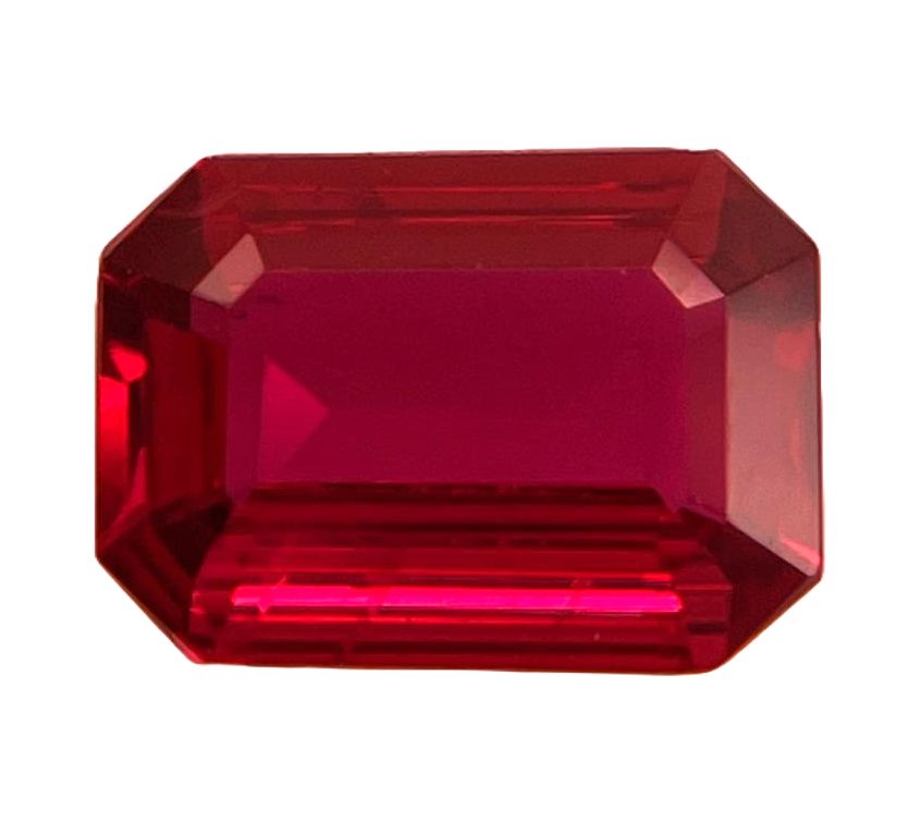 RUBY FACETED 1.3ct RED Red EC MOZAMBIQUE HEATED