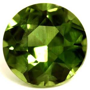 SAPPHIRE FACETED 0.96ct GREEN Green EC SRILANKA HEATED