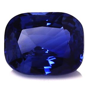 Szafir 1,48 ct, niebieski, szlif cushion